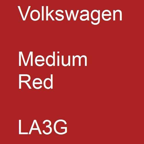 Volkswagen, Medium Red, LA3G.